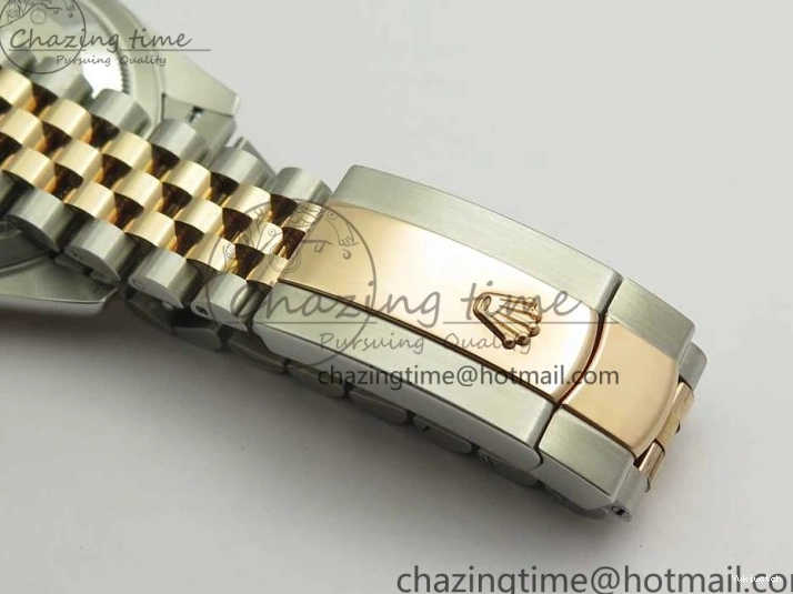 Jubilee RG Dial RG GMF SS 904 Wrapped on RG A2836 Roman Bracelet SS 36mm DateJust Wrapped 116231 0323